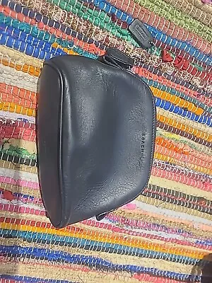 Coach Vintage Black Leather Cosmetic Or Coin Pouch • $65