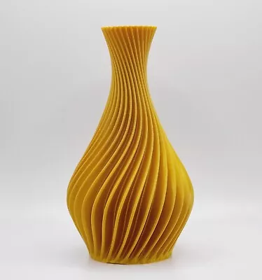 Swirl Vase Groove Vase Spiral Vase Modern Vase Home Decor Flower Vase 6 Inch • $17.97