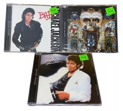 Michael Jackson Special Edition CD Albums 2001 Sealed New • $90