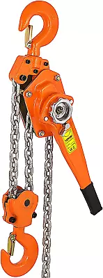 Lever Chain Hoist 3/4 Ton 1650LBS Capacity 10 FT Chain Come Along With Heavy Dut • $80.99