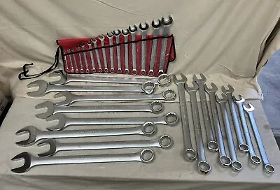 PROTO J1200-90ASD Combination Wrench Set Alloy Steel Satin 31 Pc 5/16  To 2 1/2  • $1200