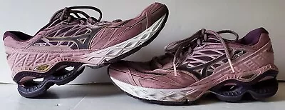 Mizuno Womens Wave Creation 20 Purple Woodrose Plum Running Shoes Size 8 - EUC • $40