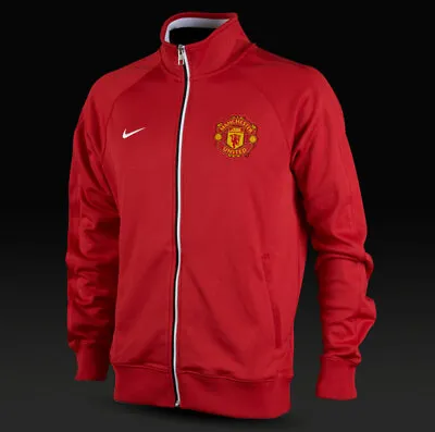 Nike N98 Mens Fc Manchester United 2012/2013 Jacket Soccer Football Size L Large • $89.99