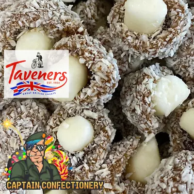 TAVENERS Traditional Coconut Mushrooms Retro Sweets Pick N Mix Parties FREE POST • £3.29