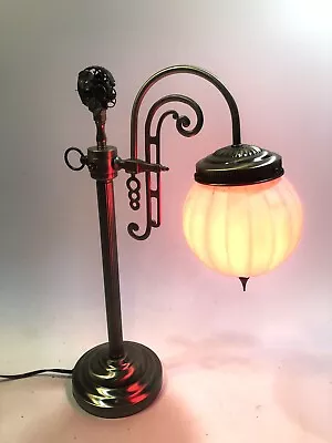 Vintage Custom Steampunk Lamp With Unusual Light Globe • $129