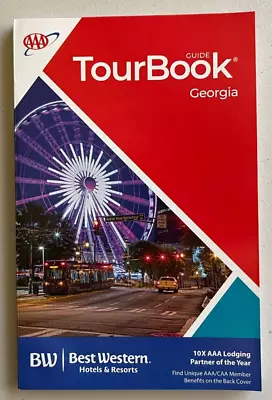 New GEORGIA AAA TOUR BOOK Travel Atlas Guide INFO Maps/Hotels/Restaurants/Motels • $5.99