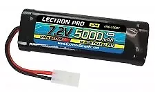 N6-5000Y  Lectron Pro NiMH 7.2V (6-cell) 5000mAh Flat Pack With Tamiya Connec... • $41.99