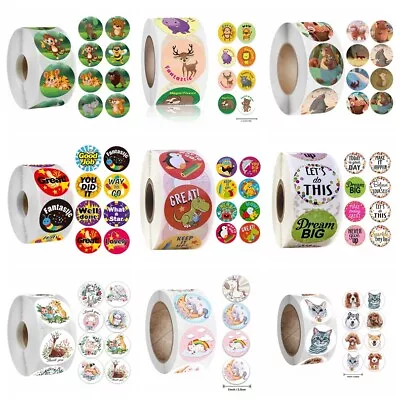 £3.59 • Buy X500 Kids Reward Stickers Labels Children Animals Teachers School Praise Nursery