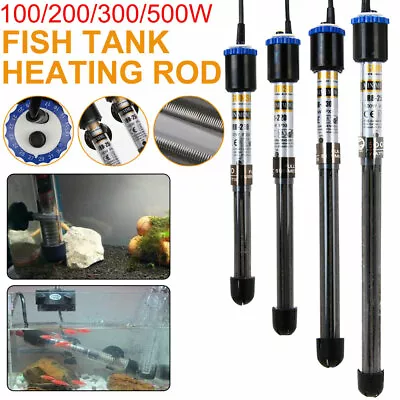 SUNSUN Aquarium Submersible Heater Fish Tank Auto Water Thermostat 100W-500W AU • $19.99