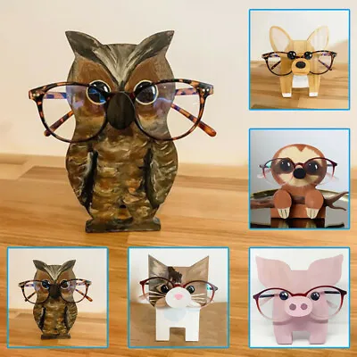 $17.57 • Buy Eyeglasses Holder Eyes Glasses Display Stand Animal Sunglasses Home Decorations