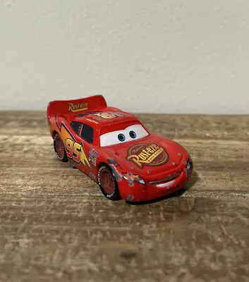 Disney Pixar Cars World Of Cars Tar Lightning McQueen • $4.99