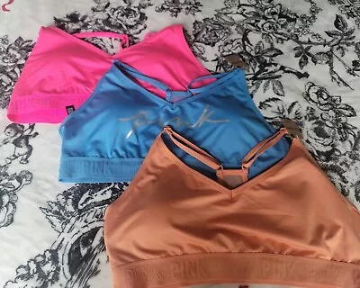 Victoria's Secret PINK Sports Bra Lot Size X-Large (4 Sports Bras)  • $19.50