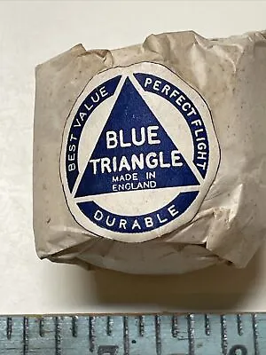 Rare Antique Blue Triangle Golf Ball Vintage Made In England New In Package 1930 • $450.09
