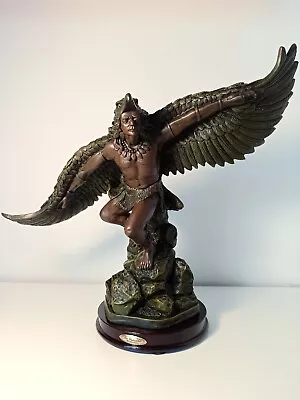 Replica Of Bronze Statue Eagle Dance Performed By An Indian.TheJulian Collection • £28