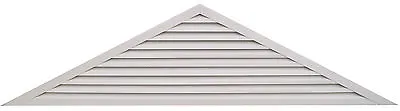 4/12 Pitch 48  Base 8  H Triangle Gable Vent Attic Louver Many Colors • $164.95