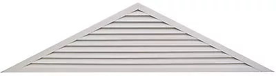 6/12 Pitch 36  Base 9  H Triangle Gable Vent Attic Louver Many Colors • $146.95