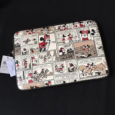 Kate Spade Disney 15  Laptop Case Minnie Mouse Mickey Print B-160 • $79.95