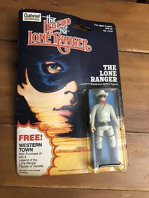 1980 Gabriel The Legend Of The Lone Ranger -Lone Ranger Figure MOC • $100