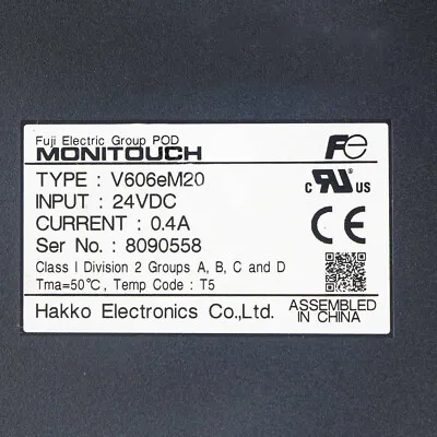 FUJI Touch Screen V606eM20 Module • $665.73
