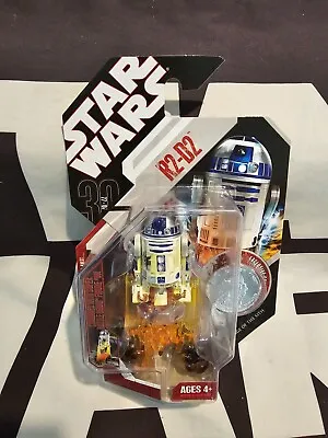 R2-D2 2007 STAR WARS 30th Anniversary Collection MOC #04 • $12.49