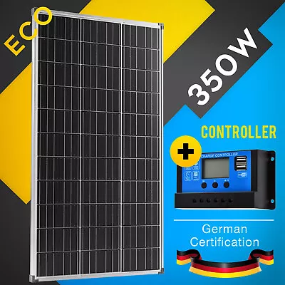 350W Solar Panels Kit 350 Watt 12V With 20A Controller Caravan Camping Charging • $159