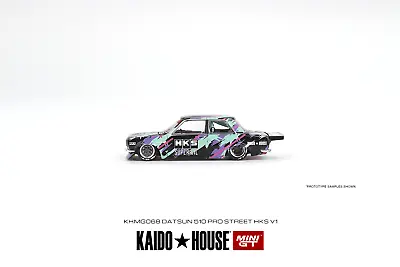 MiniGT - KAIDO House Datsun 510 Pro Street HKS V1 • $42.95