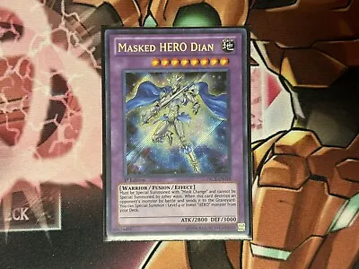 Yu-Gi-Oh! TCG Masked HERO Dian 2012 Premium TiN Prc1-En019 1st Edition Secret • $0.99