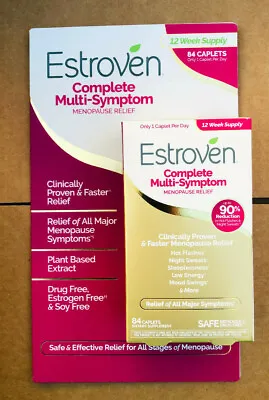 Estroven Complete Menopause Relief 84 Caplets Multi-Symptom • $26.99
