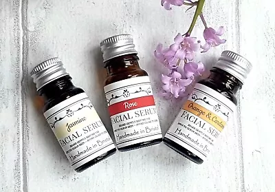 £5 • Buy Organic Facial Serums - Rose, Jasmine Or Orange - Anti-aging, Replenishing