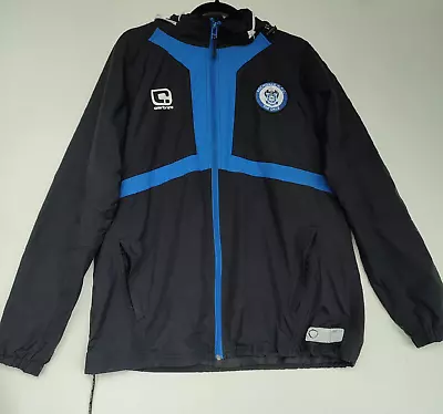 Rochdale Carbrini Football Windbreaker Training Jacket | Men's Large • £12