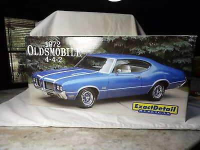 1972 Oldsmobile 442 Hard Top Coupe  Lane Exact Detail Replicas  1:18  #0339/0996 • $199.99