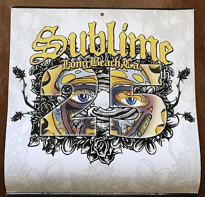 $17.55 • Buy Sublime Poster 12”x12” 25th Anniv 40oz. To Freedom Album Cover Art Skunk Records