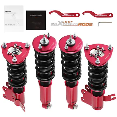 24 Way Damper Adjustable Coilovers Suspension Kit For Nissan 240SX S13 1989-94 • $246.99