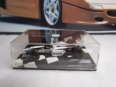 Minichamps /f1 - 1998 Tyrrell Ford 026 Tower Wing - R  Rosset - 1/43 Scale Model • $45.99