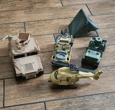 Lot Of 4 True Heroes  Military Army Vehicles Toys  • $20.79