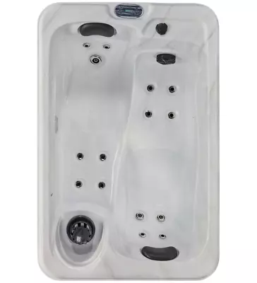 Hot Tub 2 Person Spa Pool Power Jets LED Lighting Bluetooth Out Indoor Ozone New • $4490