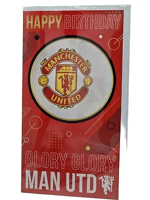  Man Utd Football Club Official Birthday Card.  • £3.89