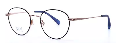 LAFONT Helice 035 Blue Girls Kids Round Full Rim Eyeglasses 47-18-137 B:40 • $139.99