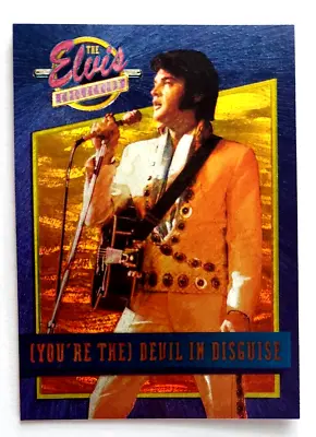 The Elvis Presley Collection Dufex Insert 35 Of 40 You're The Devil In Disguise • $5.70