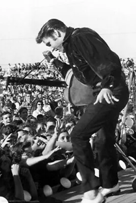 Elvis Presley Poster - Live In Concert Tupelo - 24x36 • $15.18