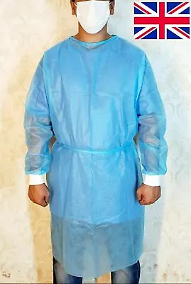 £202.99 • Buy 50 Psc Surgical Gown Top Quality Medical Surgical Hospital Unisex SMS 25 GSM 
