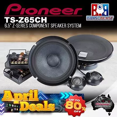 Pioneer TS-Z65CH 330W 6.5” Coaxial 2-Way Component Speaker System • $557.22