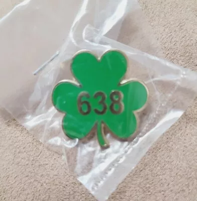 Enterprise Association Of Steamfitters Local Union 638 Shamrock Pin (Lot Of 5) • $54.99