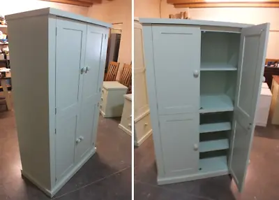 £695 • Buy Buckingham All Painted Linen Cupboard- Dulux Willow Tree Bespoke Sizes Colours 