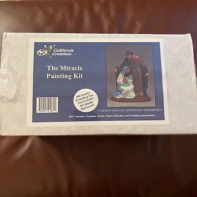 NEW California Creations MIRACLE PAINTING KIT Christmas Nativity Jesus Mary • $28.35