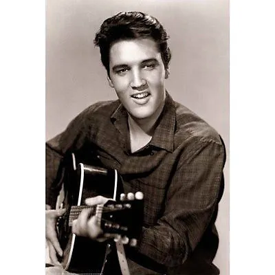 ELVIS PRESLEY - LOVE ME TENDER POSTER - 24x36 SHRINK WRAPPED - YOUNG MUSIC 2882 • $11.50