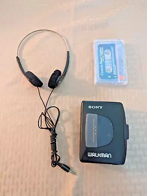 Vintage Sony Walkman. WM-EX10 Cassette Player - Black • $0.99