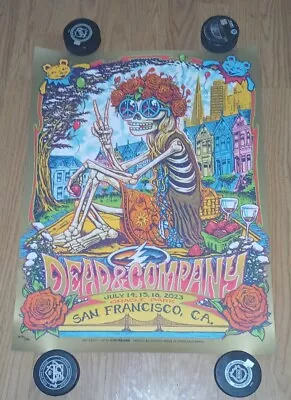 New 2023 Dead & Company The Final Tour Poster San Francisco Oracle Park Munk One • $200