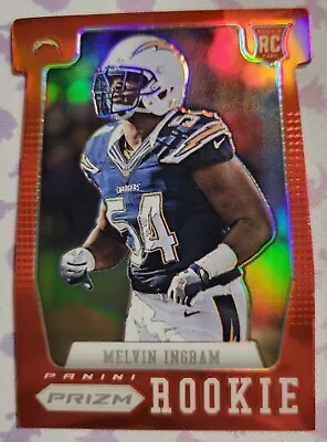 2012 Prizm Melvin Ingram Red Diecut RC Chargers • $6