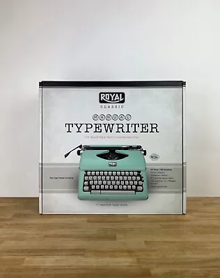 Royal Classic RETRO Style Manual Typewriter - Mint Green 79101T • $159.99